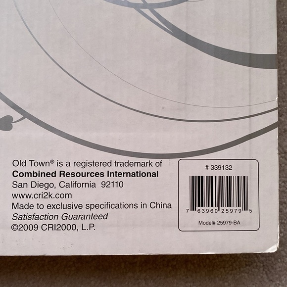 New Old Town Heritage Frame and Gift Box Set Crystalized with Swarovski Elements - Picture 7 of 8